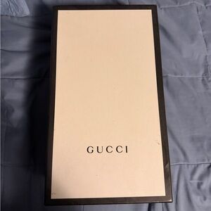 Gucci Men's Black Textured Sneakers